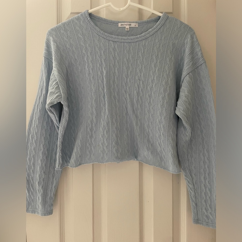 Antistar Cropped Knit Sweater women’s size S